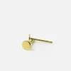 MHL – disc studs zilver verguld