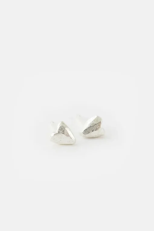 MHL – oorbellen met hartje zilver