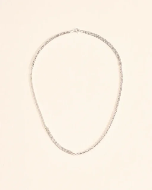 Wouters&Hendrix – chapters ketting zilver