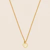 Wouters&Hendrix – ketting met hartje je t’aime small