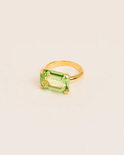 Wouters&Hendrix – ring met peridot kristal