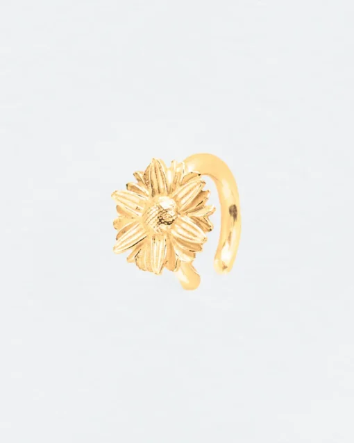 Wouters&Hendrix – single earcuff met madeliefje