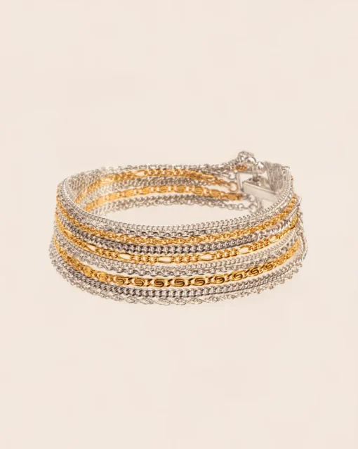 Wouters&Hendrix – statement armband met fijne schakels