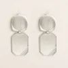 Wouters&Hendrix – studs met medaillon en ingraveringen