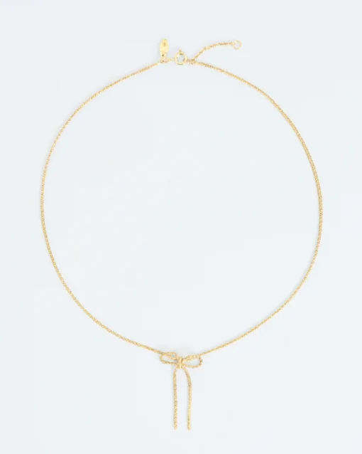 Wouters&Hendrix – textured ketting met strikje